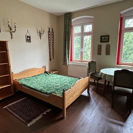 LeśnaDom Pod Orlimi Skalami - Blisko Zamku Czocha公寓 外观 照片